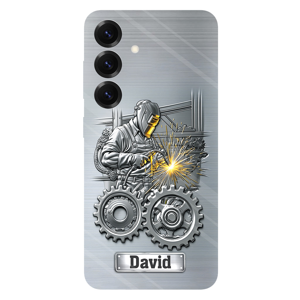 Strong Ones Become Welder - Personalized Welder Full Print Phone Case