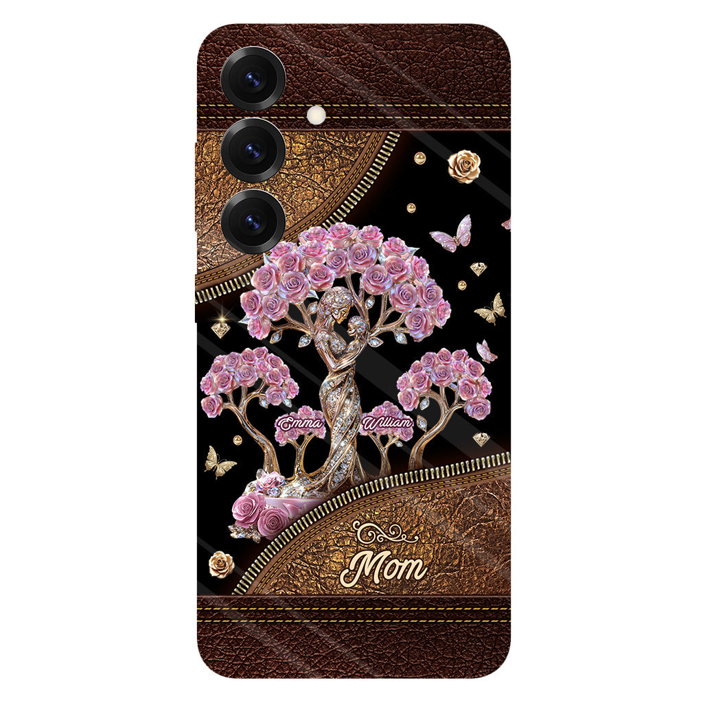 The Love Between Mother And Her Kids - Personalized Mother Full Print Phone Case