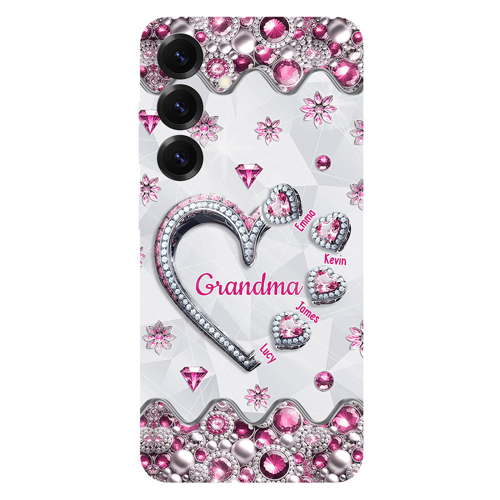 Cadeau pour grand-mère, maman… - Coque de téléphone personnalisée avec impression intégrale « Grand-mère »