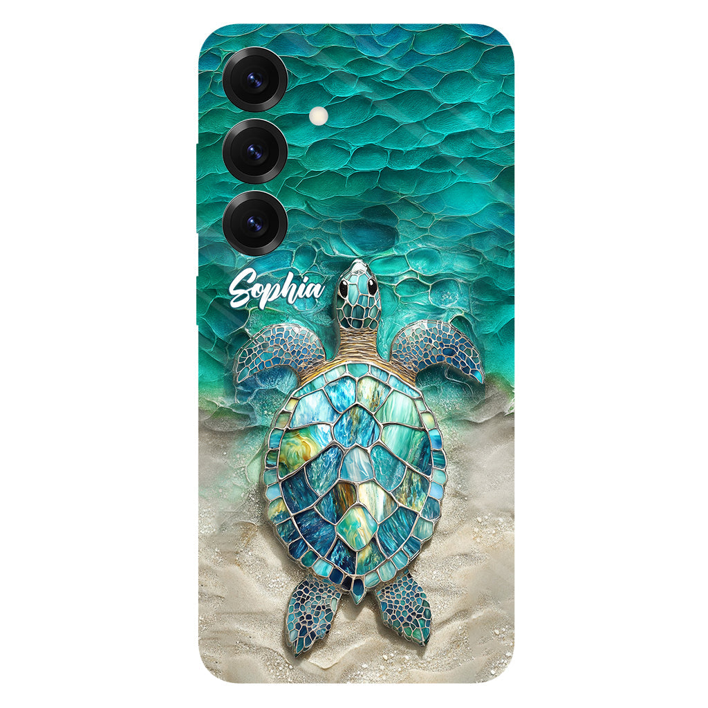 Sea Turtle Lovers - Personalized Turtle Full Print Phone Case