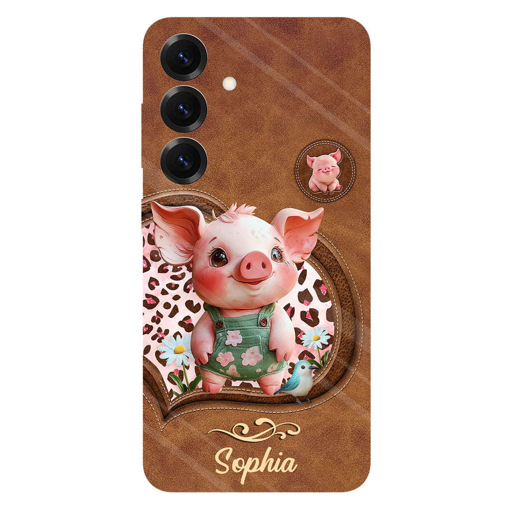 Cute Pig - Personalized Pig Lover Full Print Phone Case