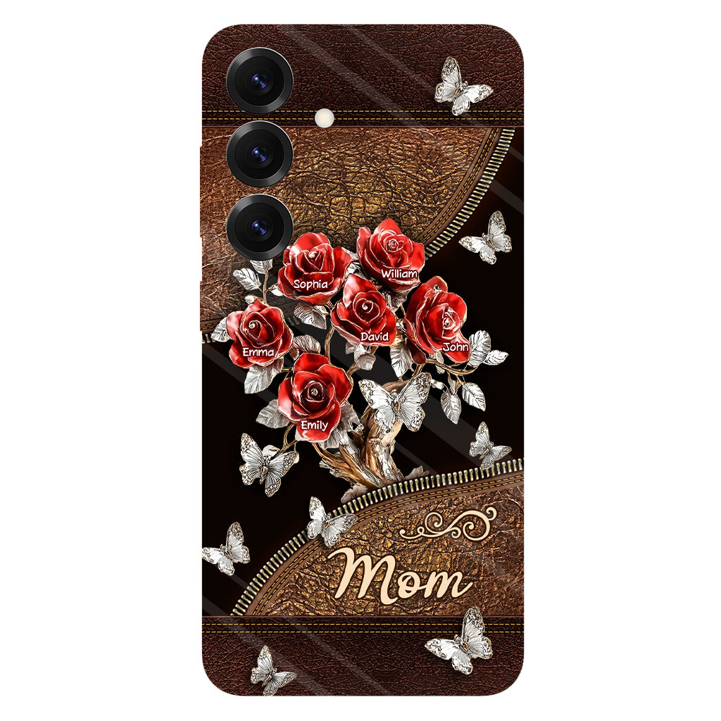 Beautiful Roses Gift For Mom, Grandma,... - Personalized Mother Full Print Phone Case