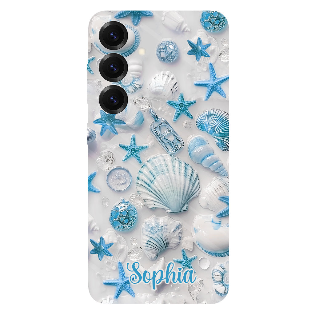 Beach Lovin' Girl - Personalized Sea Lover Full Print Phone Case