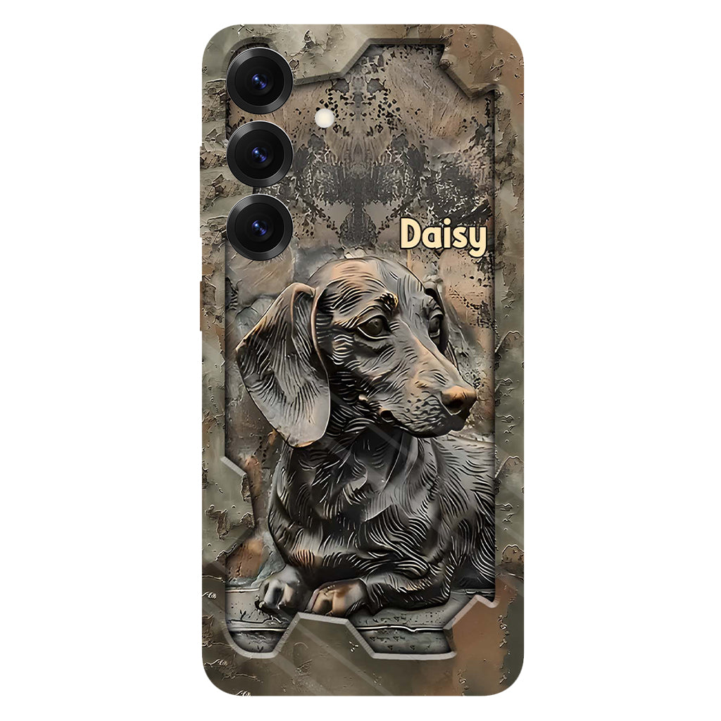 Life Is Better With My Dachshund - Personalized Dog Full Print Phone Case