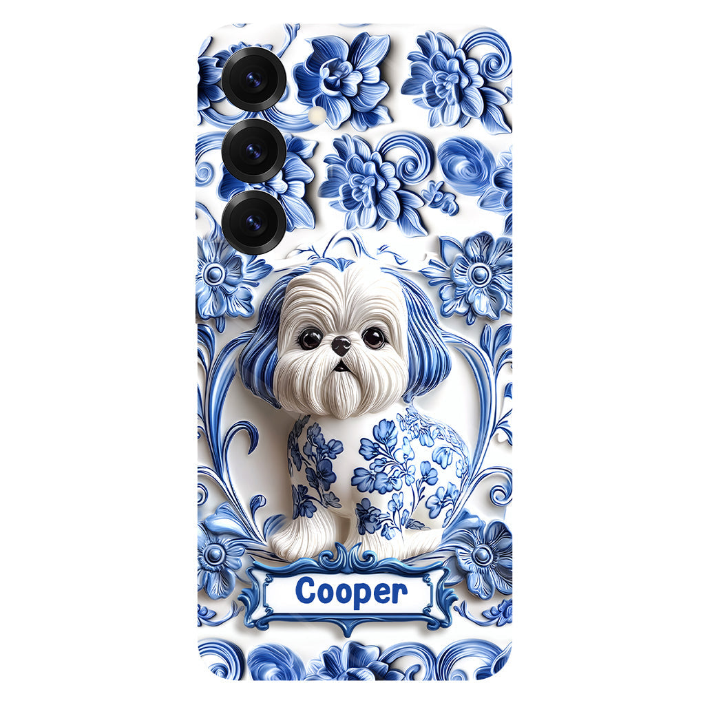 Cute Dog - Personalized Dog Full Print Phone Case