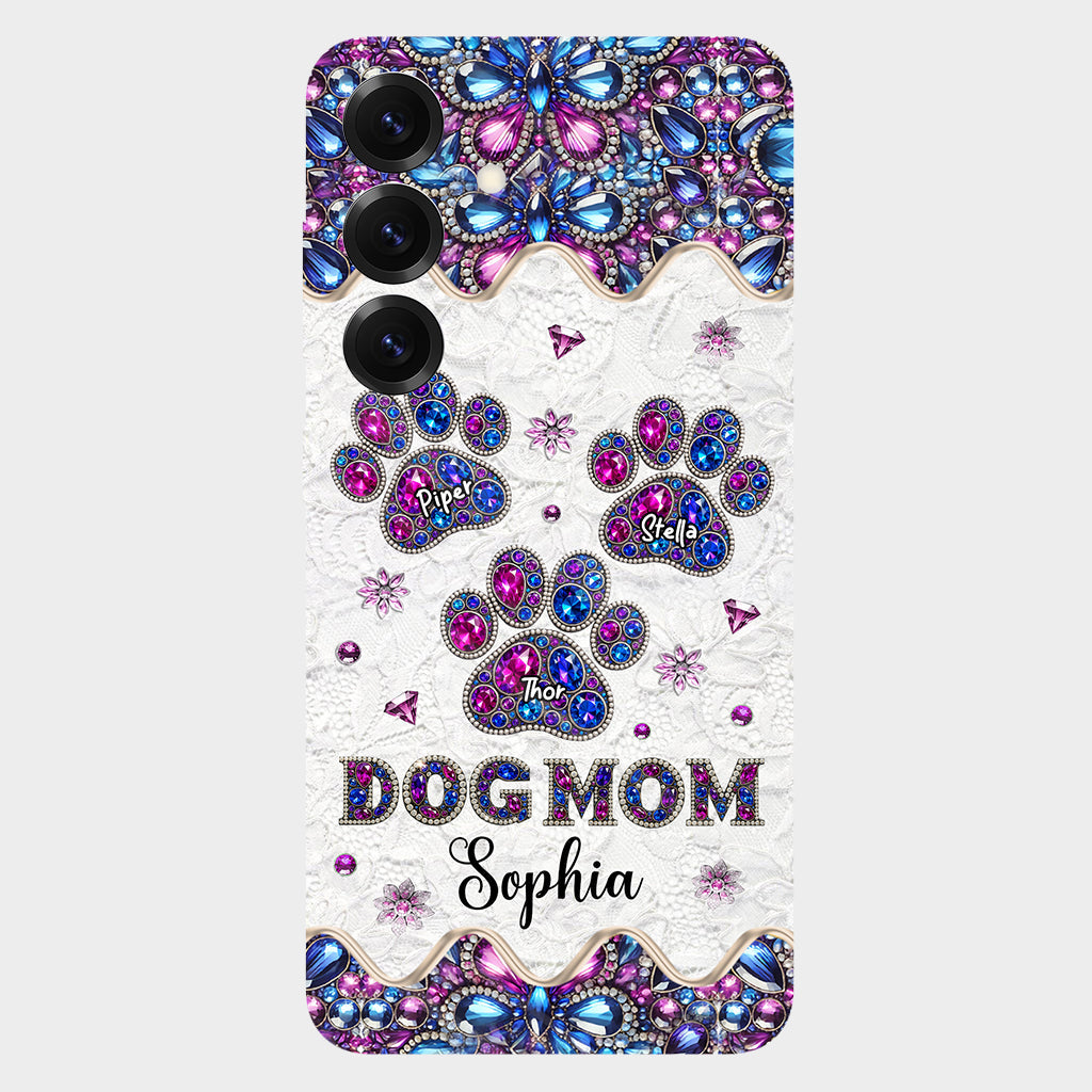 Maman de chien - Coque de téléphone personnalisée avec motif chien intégral