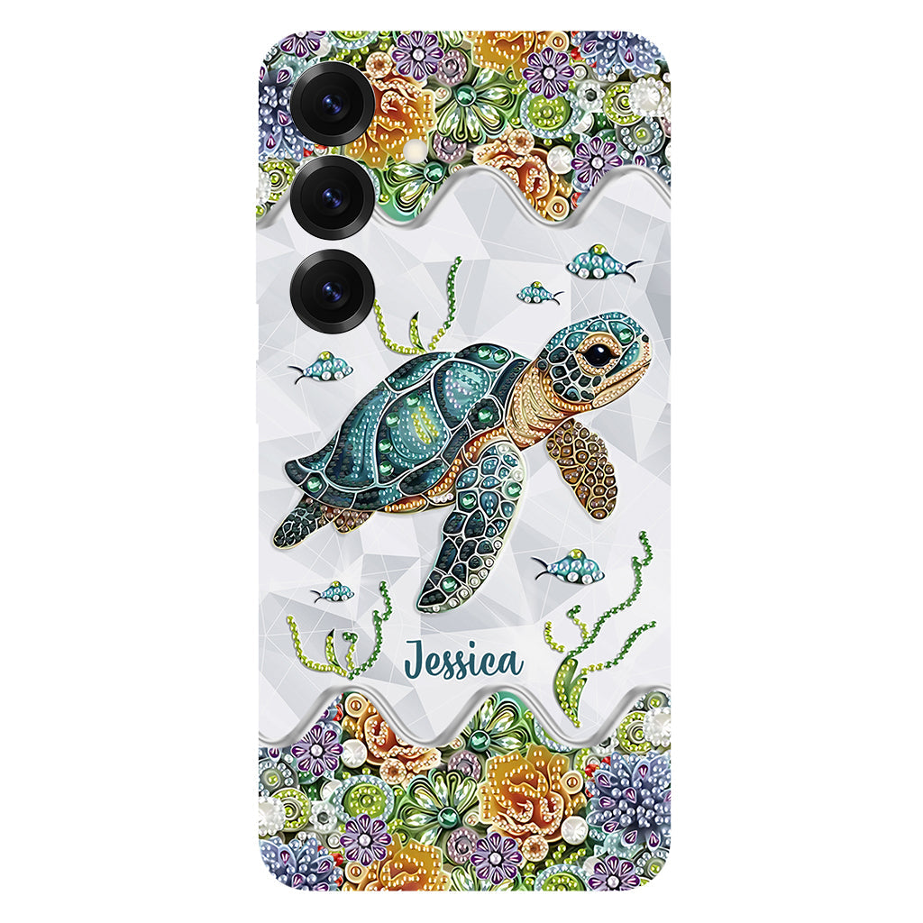 Just A Girl Who Loves Turtle - Personalized Turtle Full Print Phone Case