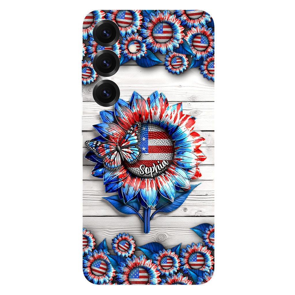 Love America - Personalized Independence Day/ 4th of July Full Print Phone Case