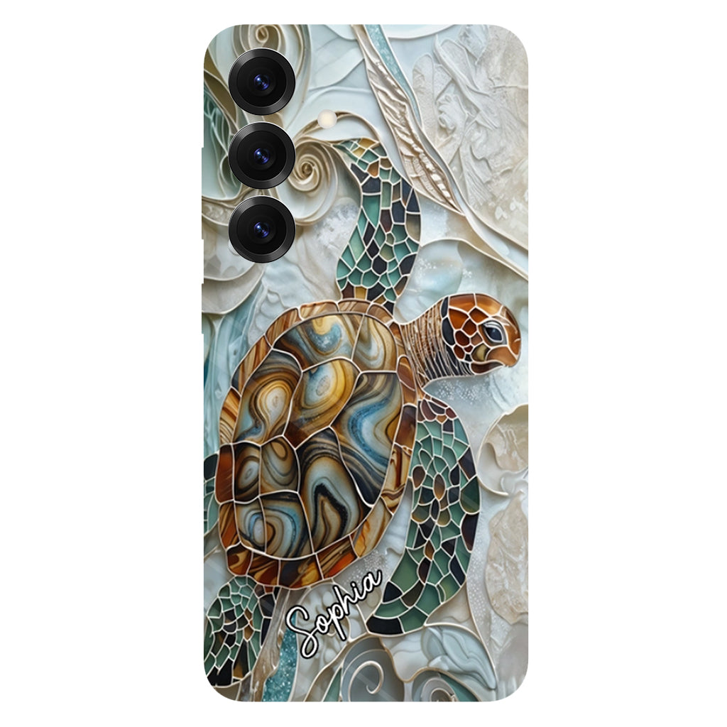 Love Turtles - Personalized Turtle Full Print Phone Case
