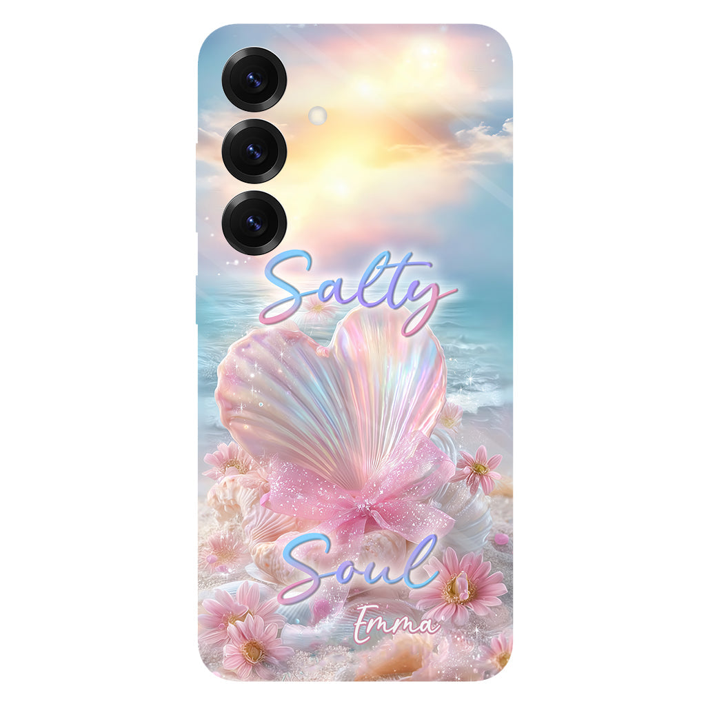 Salty Soul - Coque de téléphone personnalisée pour amoureux de la mer avec impression intégrale