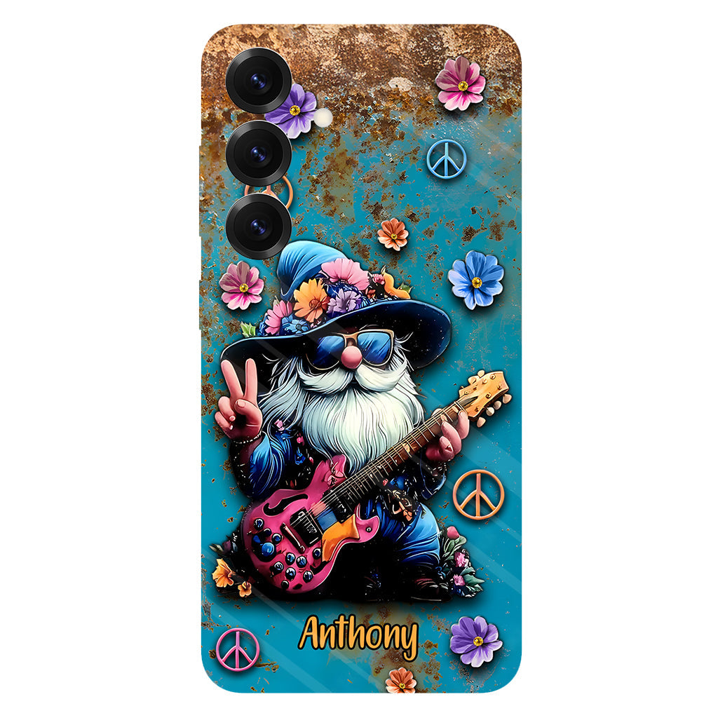 Coque de téléphone personnalisée Hippie Gnome - Motif hippie intégral