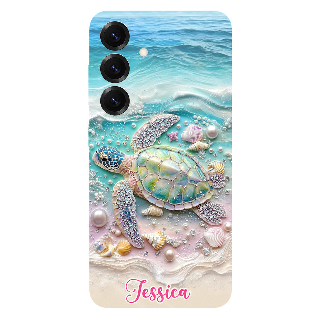 Love Turtles - Personalized Turtle Full Print Phone Case