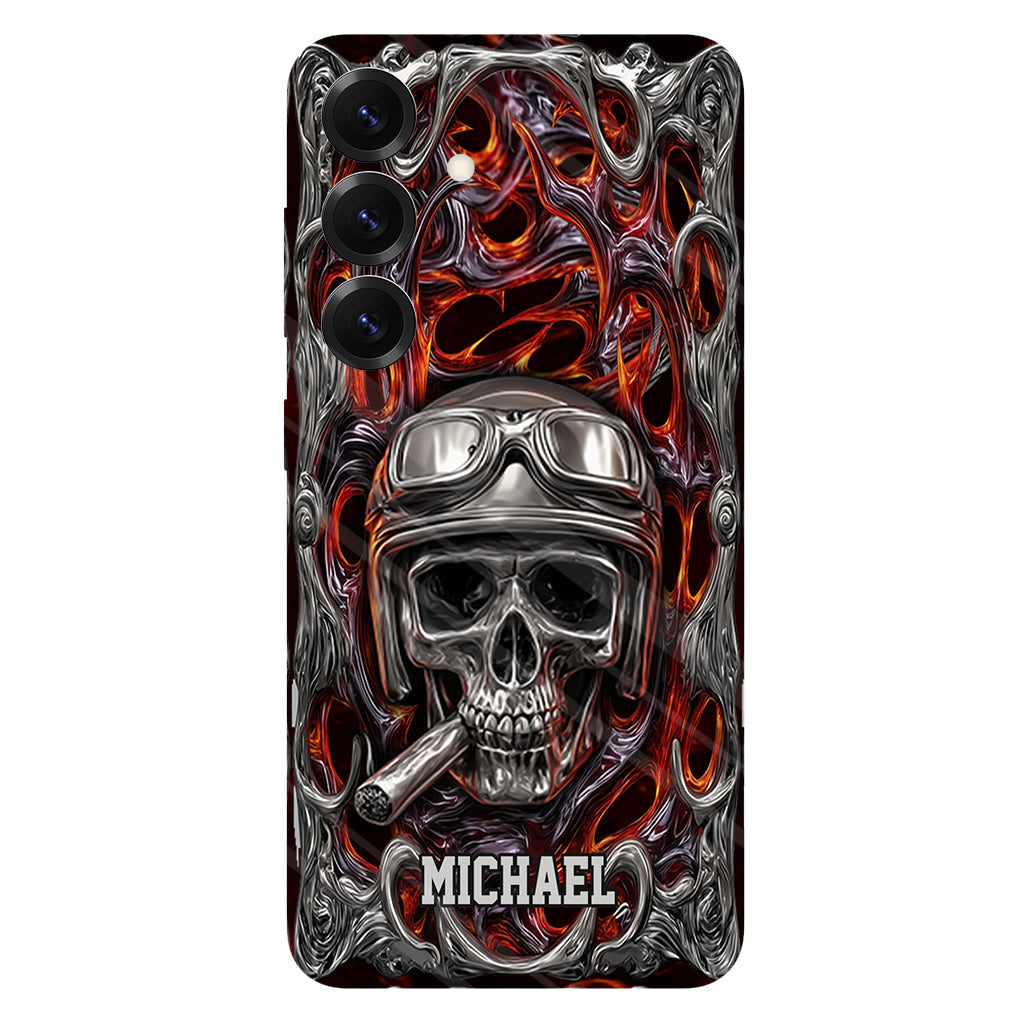 Ride Or Die - Coque de téléphone personnalisée pour motard avec impression intégrale