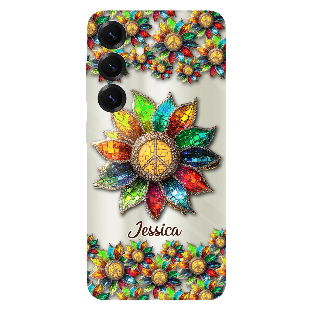 Coque de téléphone personnalisée Hippie Soul - Motif hippie intégral