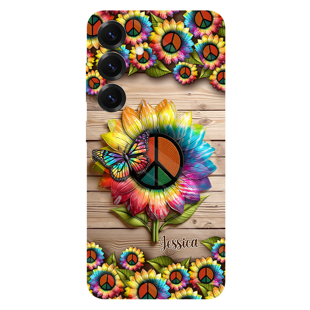 Coque de téléphone personnalisée Hippie Soul - Motif hippie intégral