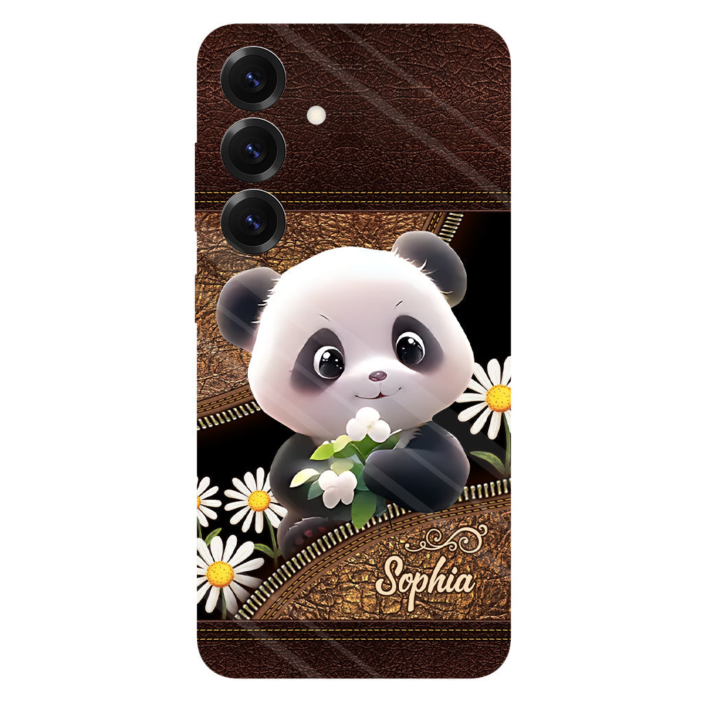 Just A Girl Who Loves Pandas - Personalized Panda Lover Full Print Phone Case