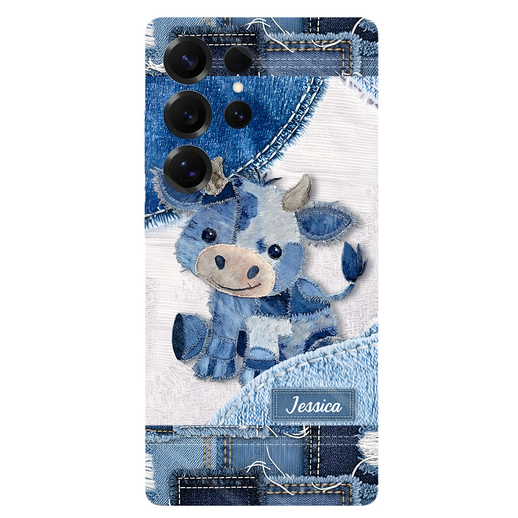 Coque de téléphone personnalisée avec imprimé vache des Highlands - Mignonne vache des Highlands