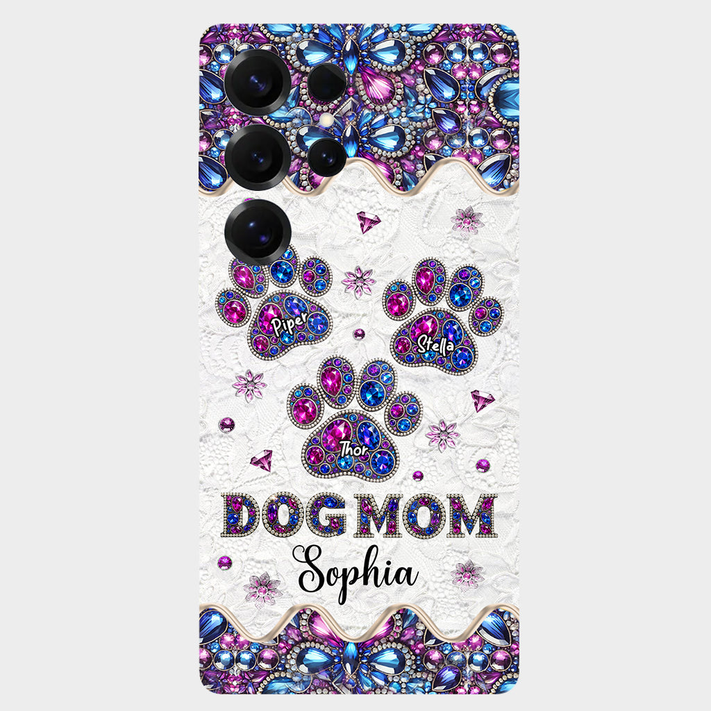 Maman de chien - Coque de téléphone personnalisée avec motif chien intégral