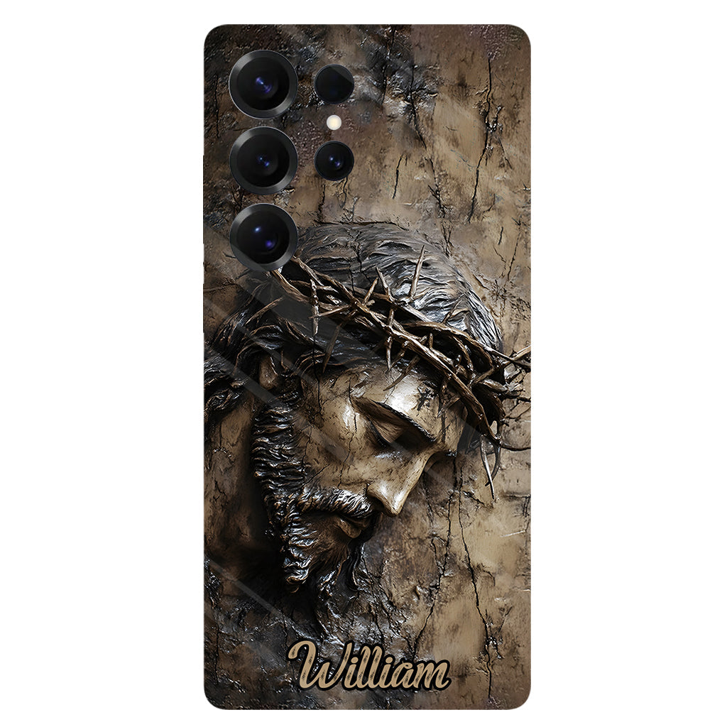 Foi, Espérance, Amour - Coque de téléphone personnalisée avec imprimé chrétien intégral