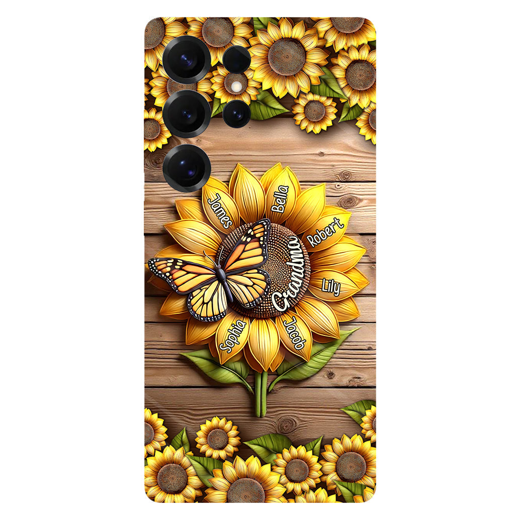 Tu es mon rayon de soleil, mamie maman - Coque de téléphone personnalisée avec impression intégrale « Mamie »