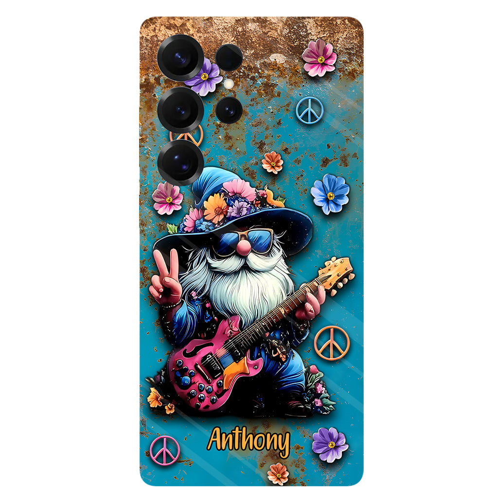 Coque de téléphone personnalisée Hippie Gnome - Motif hippie intégral