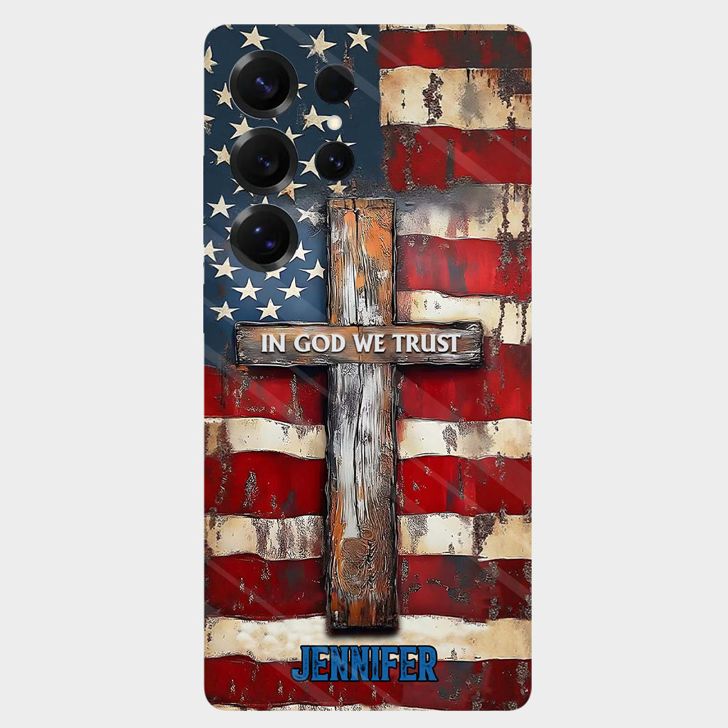 In God We Trust - Personalized Christian Full Print Phone Case