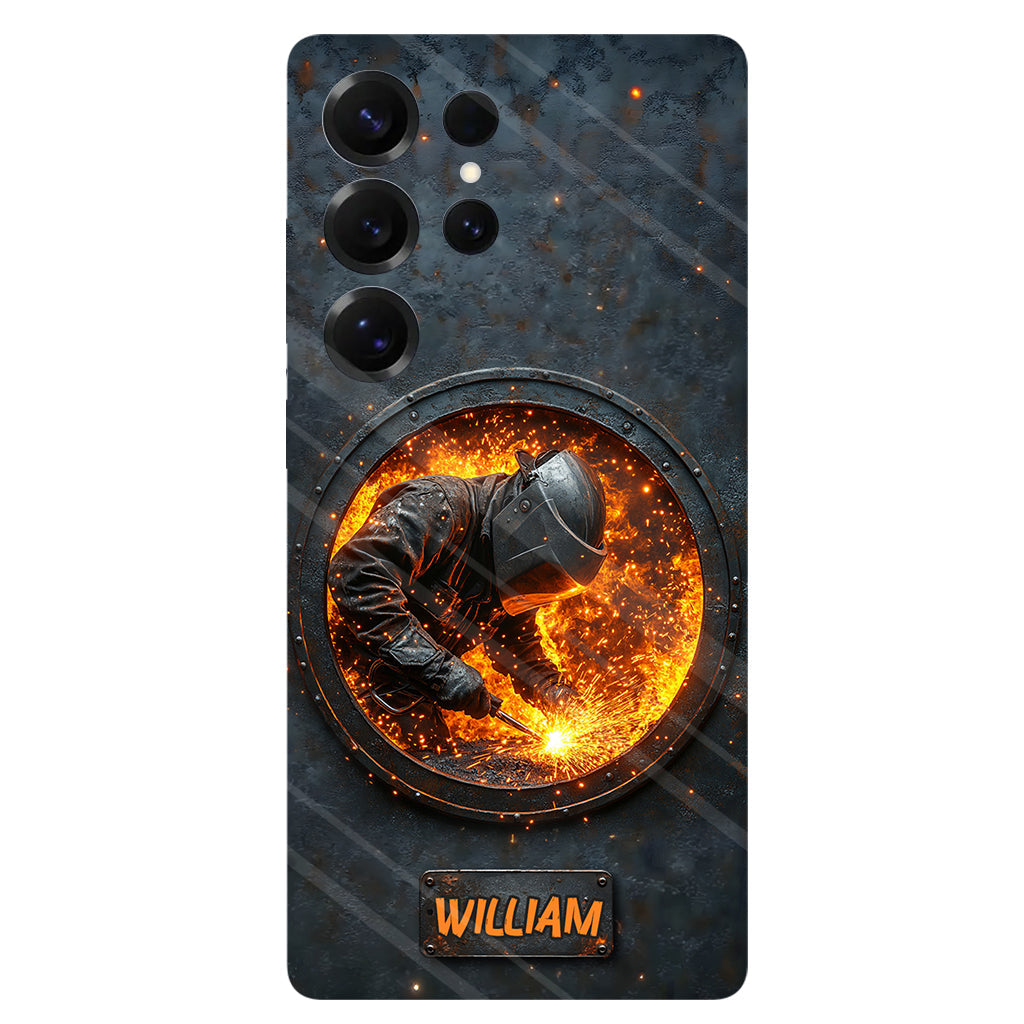 Gift For Welder Man - Personalized Welder Full Print Phone Case