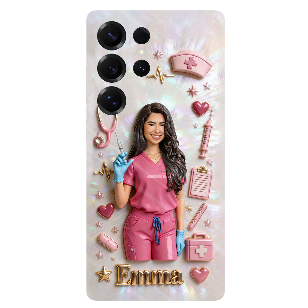 Medical Nurse - Personalized Nurse Full Print Phone Case