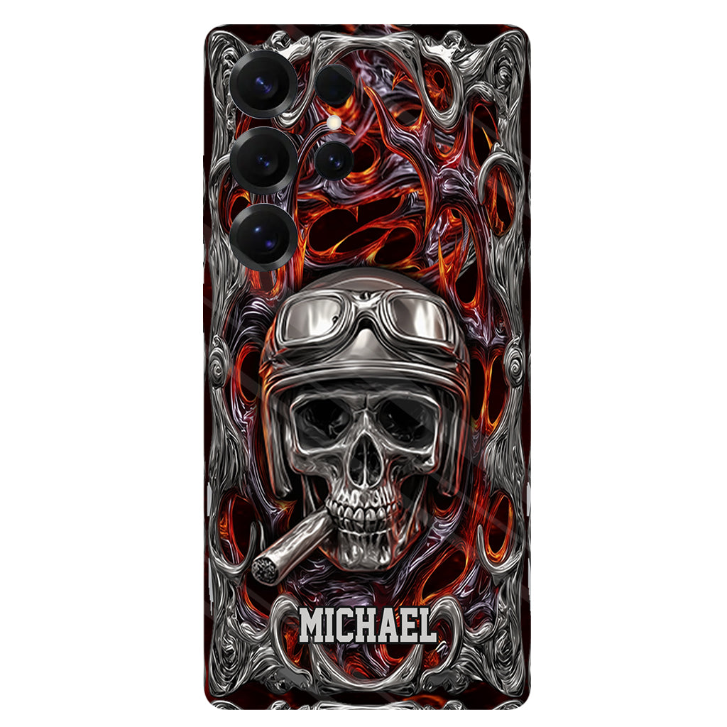 Ride Or Die - Coque de téléphone personnalisée pour motard avec impression intégrale