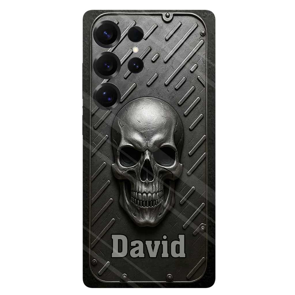 Hello Darkness - Personalized Skull Full Print Phone Case