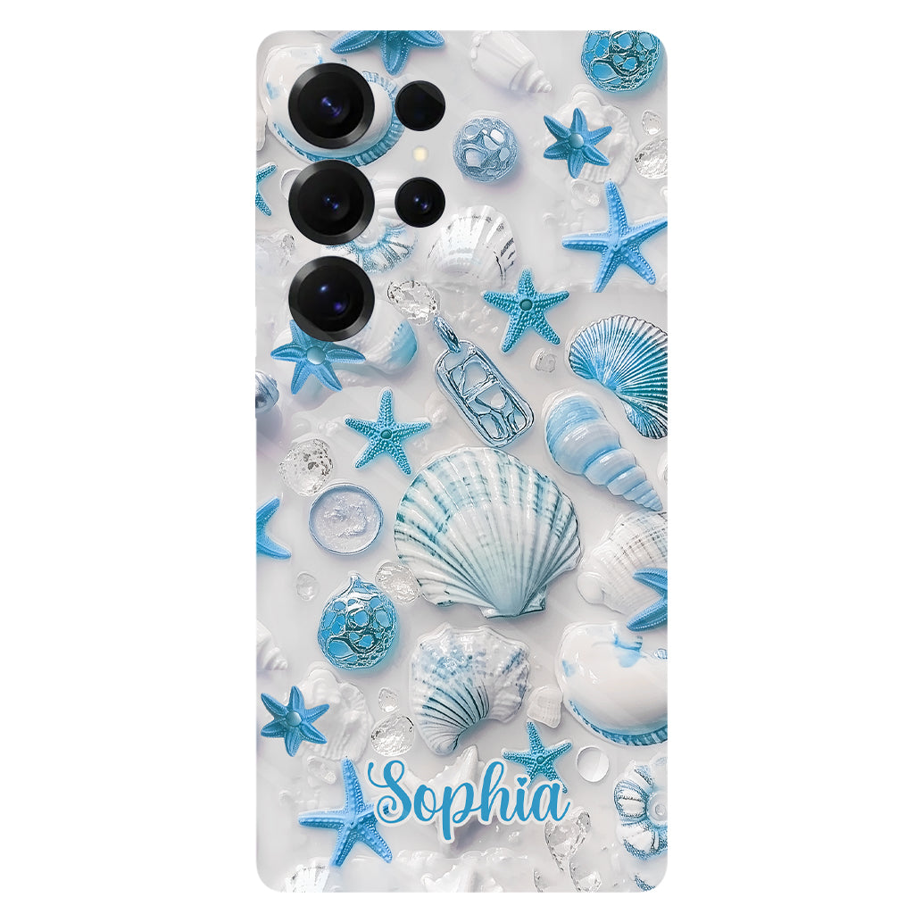 Beach Lovin' Girl - Personalized Sea Lover Full Print Phone Case