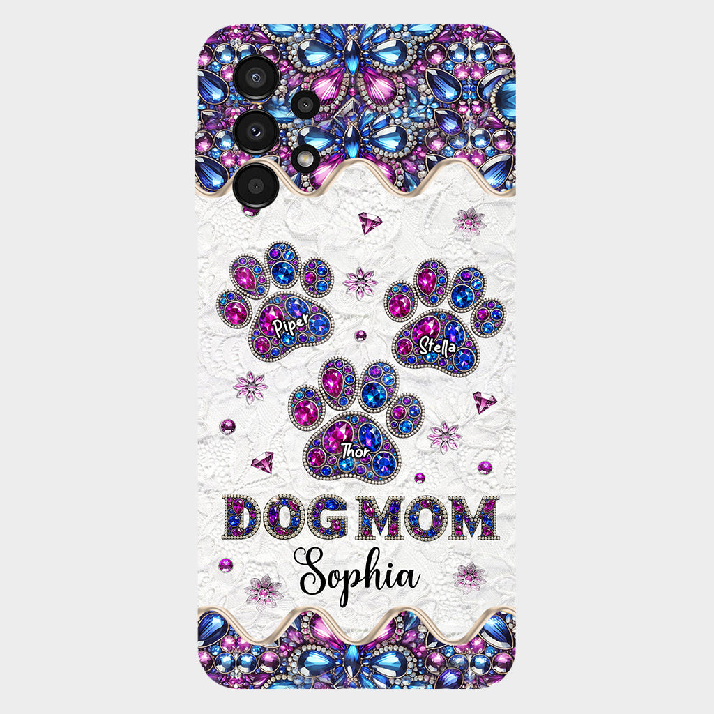 Maman de chien - Coque de téléphone personnalisée avec motif chien intégral