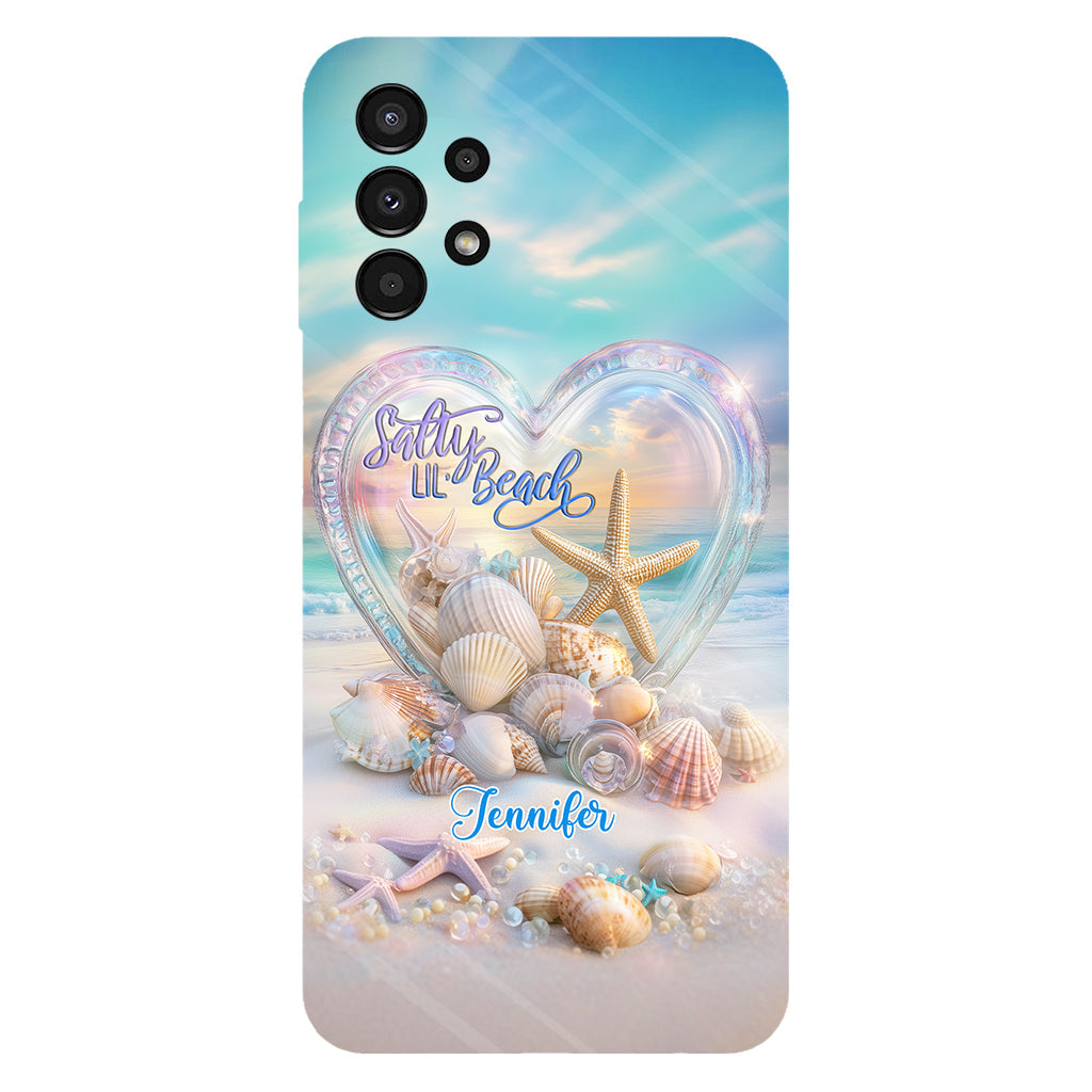 Salty Lil Beach - Coque de téléphone personnalisée pour amoureux de la mer avec impression intégrale