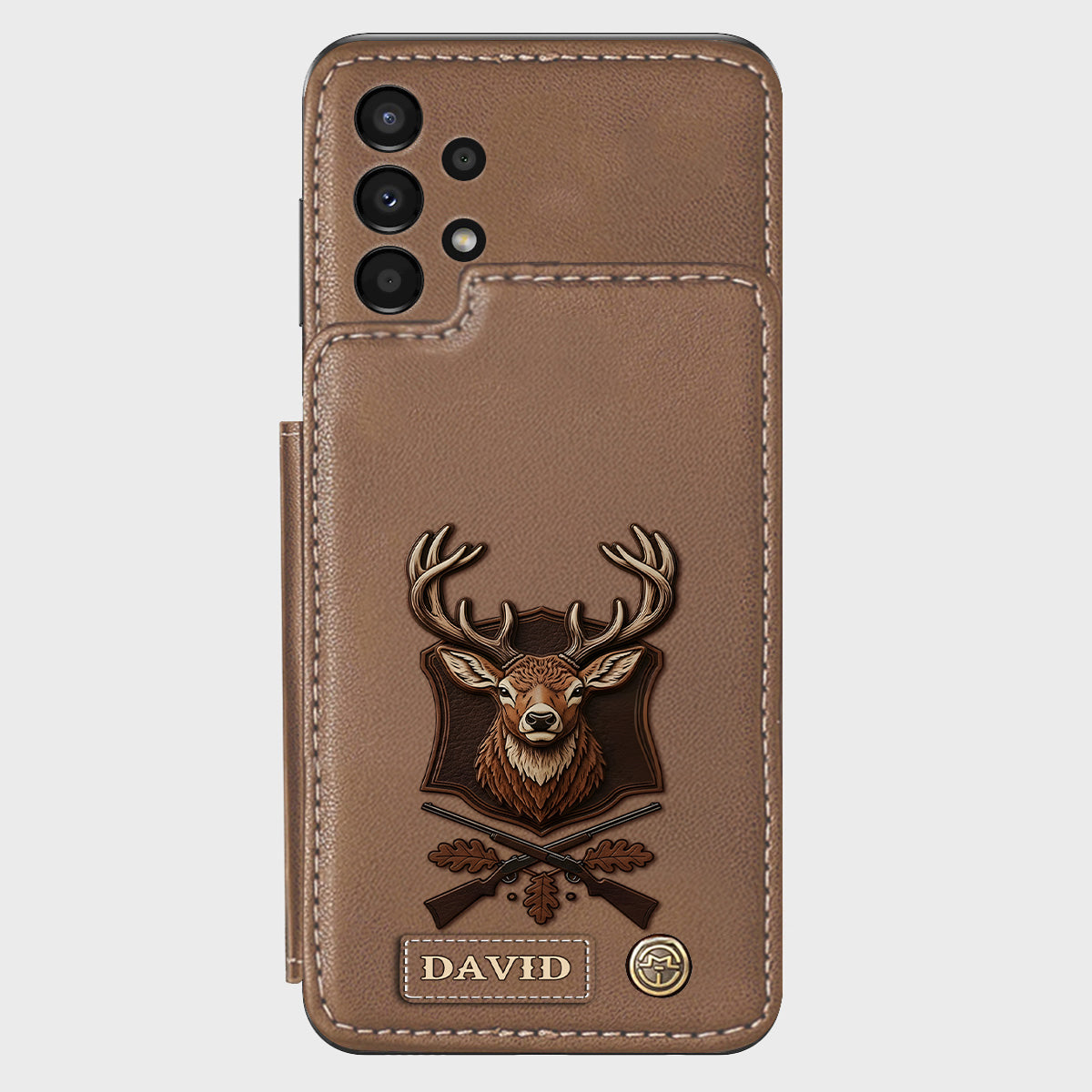 Passionné de chasse - Étui portefeuille personnalisé pour téléphone sur le thème de la chasse