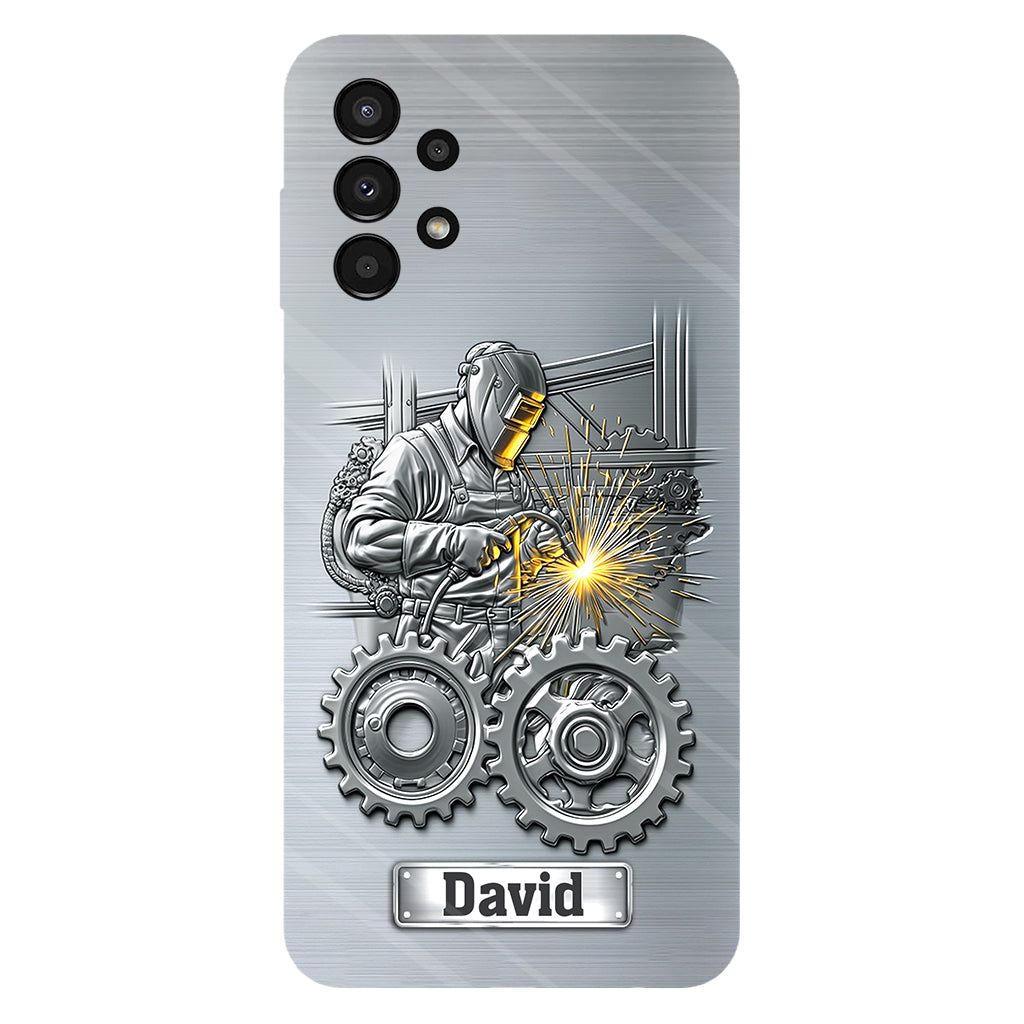 Strong Ones Become Welder - Personalized Welder Full Print Phone Case