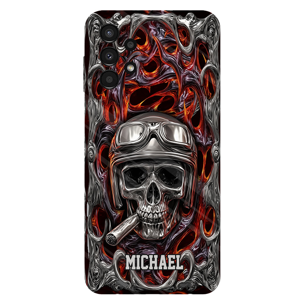 Ride Or Die - Coque de téléphone personnalisée pour motard avec impression intégrale