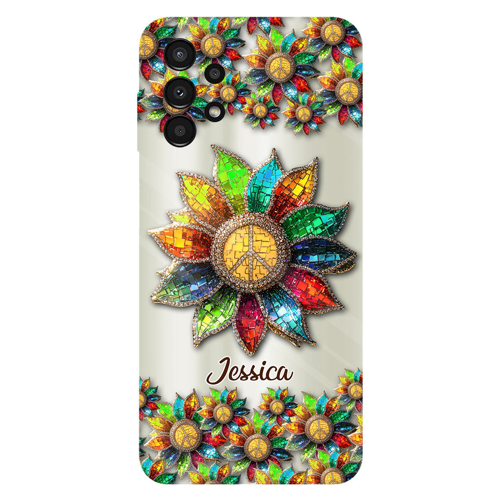 Coque de téléphone personnalisée Hippie Soul - Motif hippie intégral