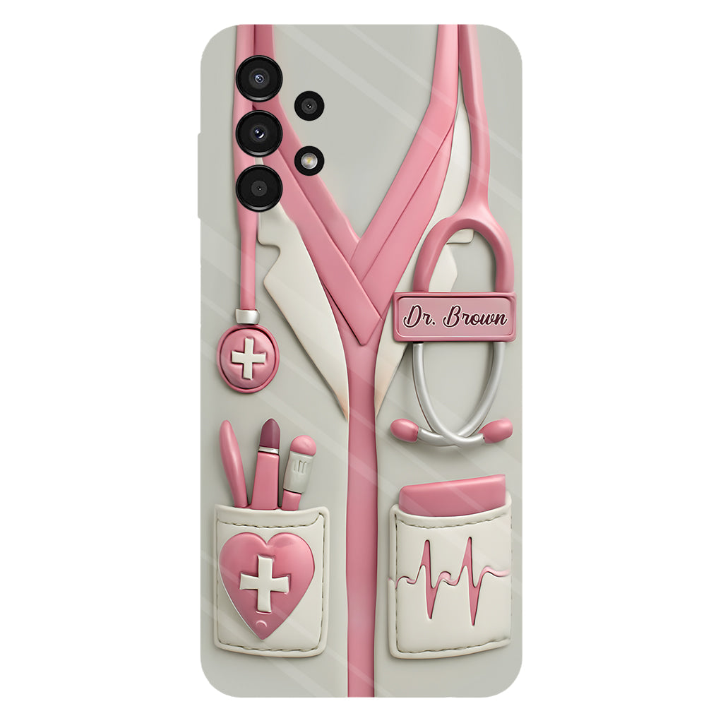Celebrate Everyday Heroes With Medical Professional Gifts - Personalized Nurse Full Print Phone Case