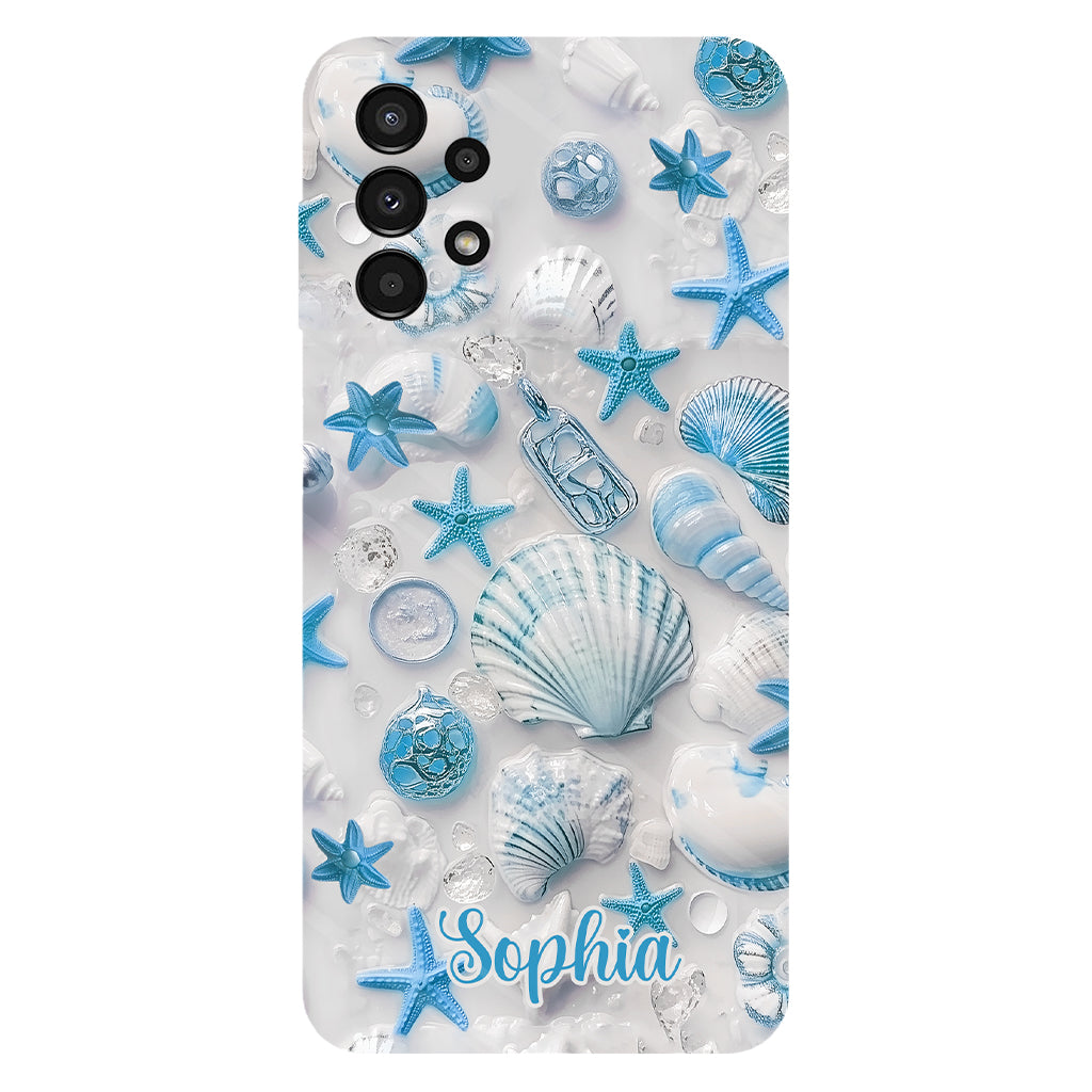 Beach Lovin' Girl - Personalized Sea Lover Full Print Phone Case