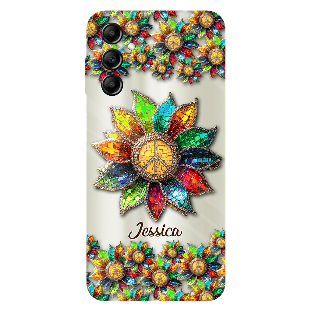 Coque de téléphone personnalisée Hippie Soul - Motif hippie intégral