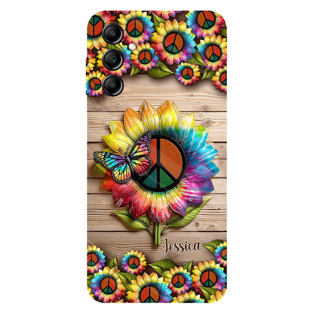 Coque de téléphone personnalisée Hippie Soul - Motif hippie intégral