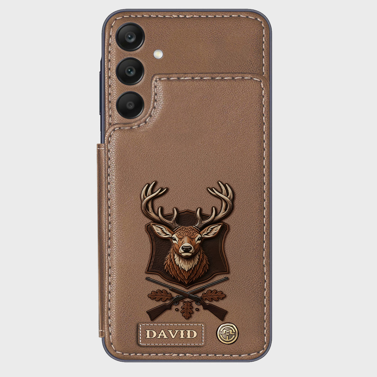 Passionné de chasse - Étui portefeuille personnalisé pour téléphone sur le thème de la chasse