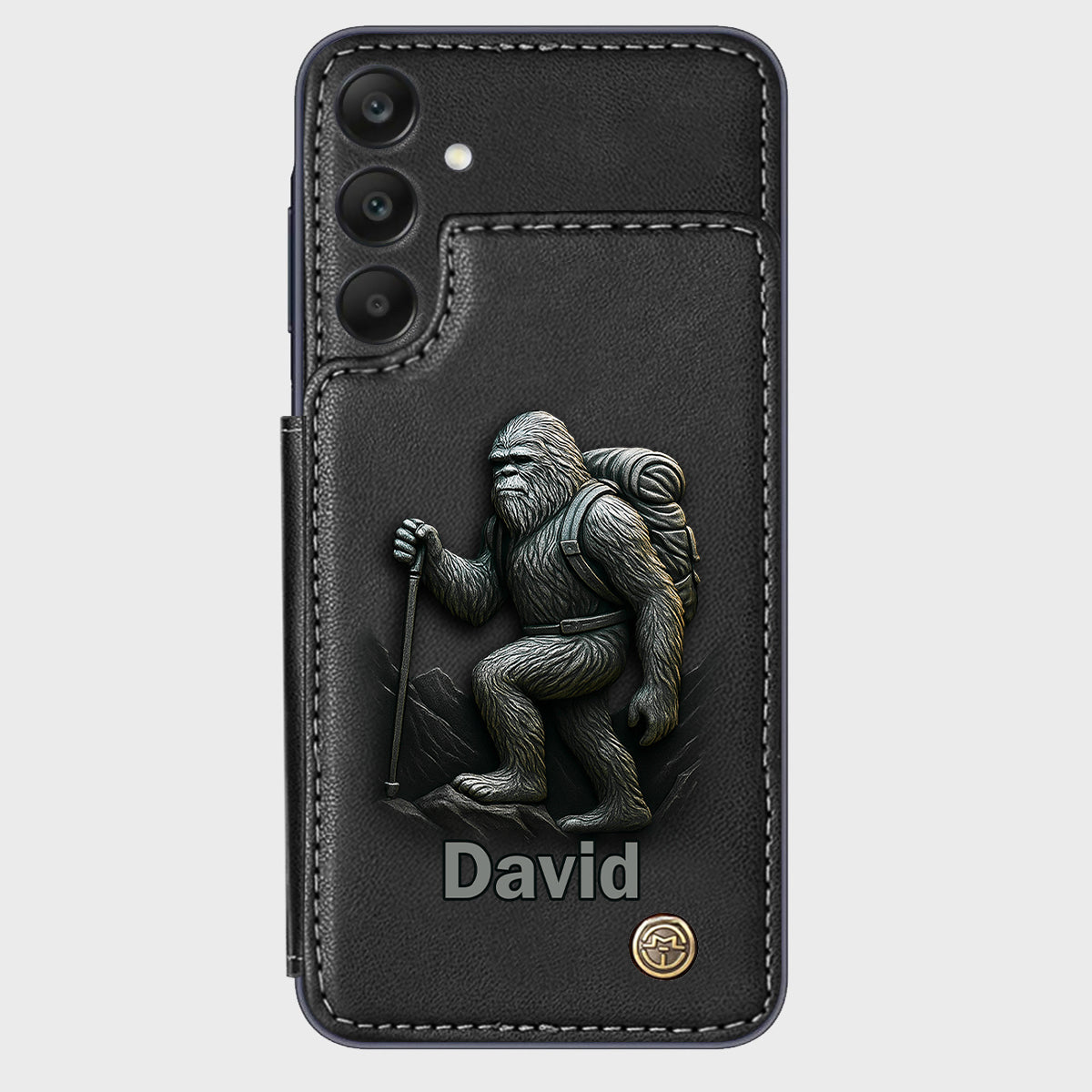 Sasquatch - Personalized Hiking Wallet Phone Case