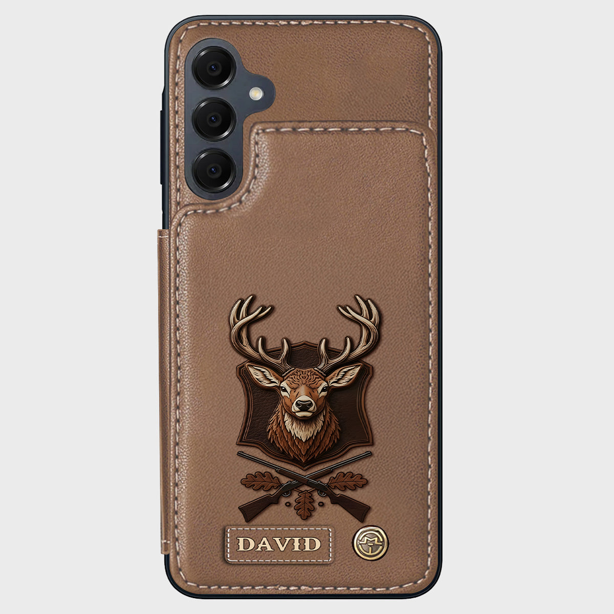 Passionné de chasse - Étui portefeuille personnalisé pour téléphone sur le thème de la chasse