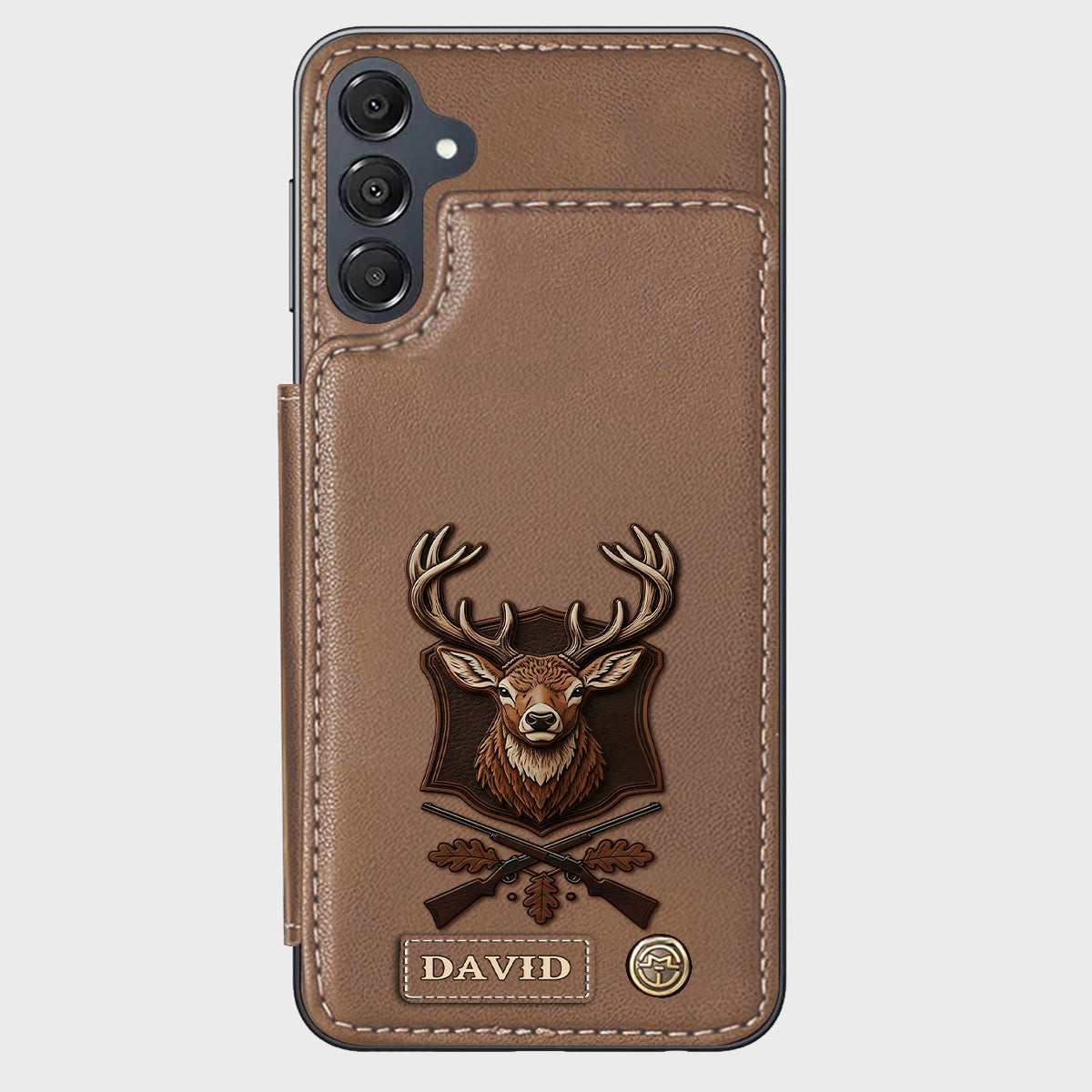 Passionné de chasse - Étui portefeuille personnalisé pour téléphone sur le thème de la chasse