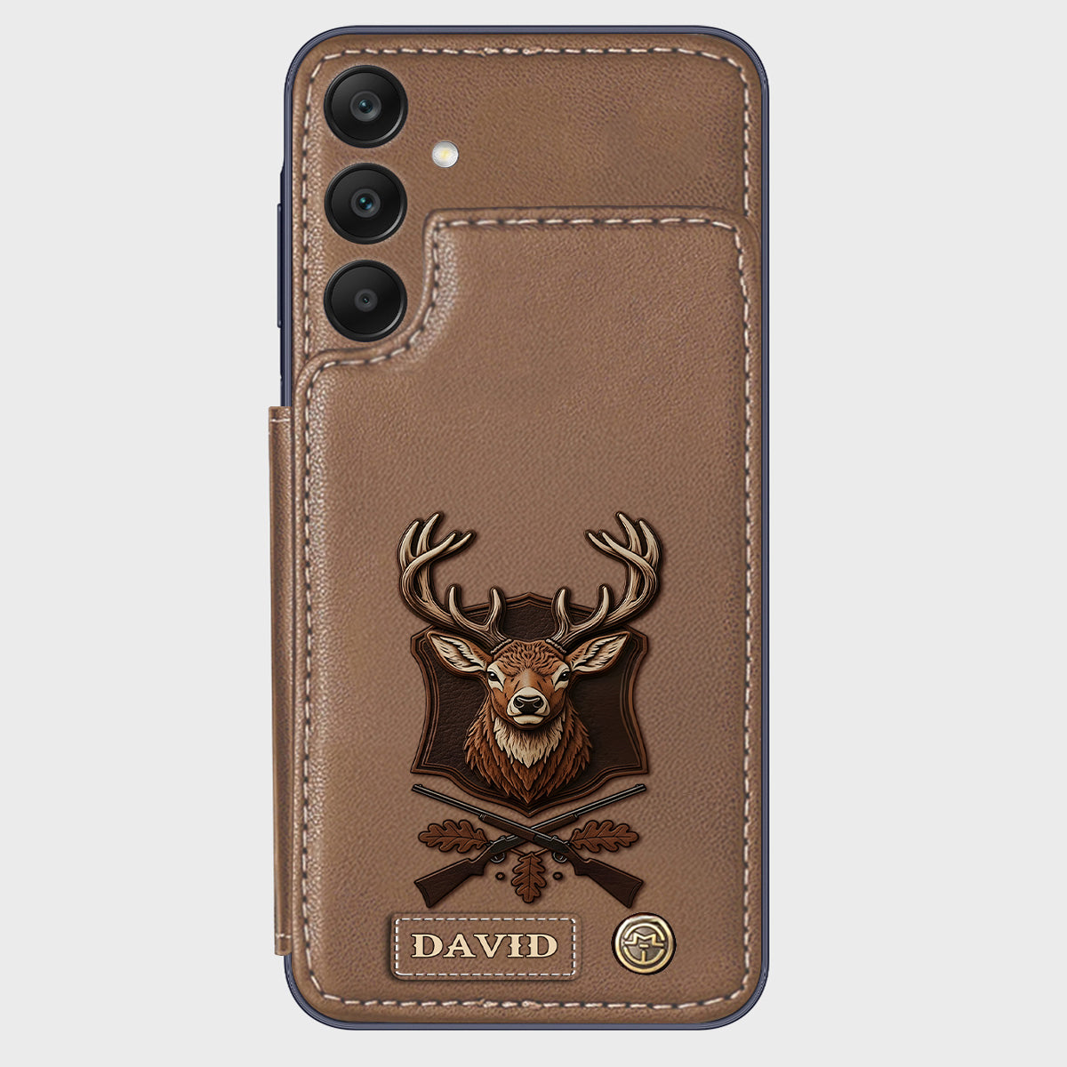 Passionné de chasse - Étui portefeuille personnalisé pour téléphone sur le thème de la chasse