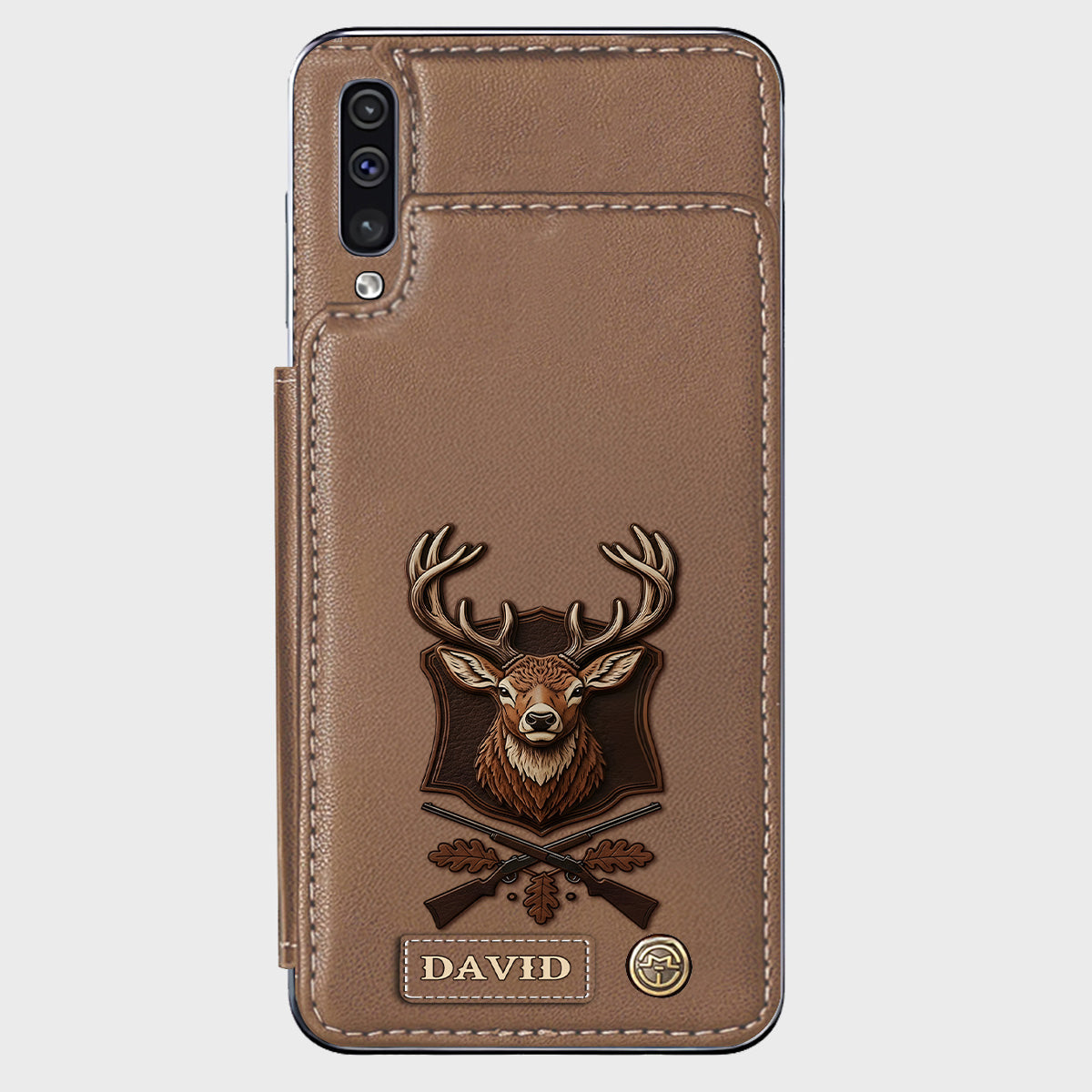Passionné de chasse - Étui portefeuille personnalisé pour téléphone sur le thème de la chasse
