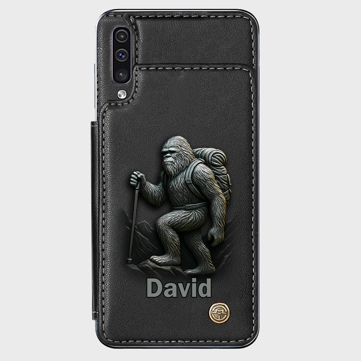 Sasquatch - Personalized Hiking Wallet Phone Case