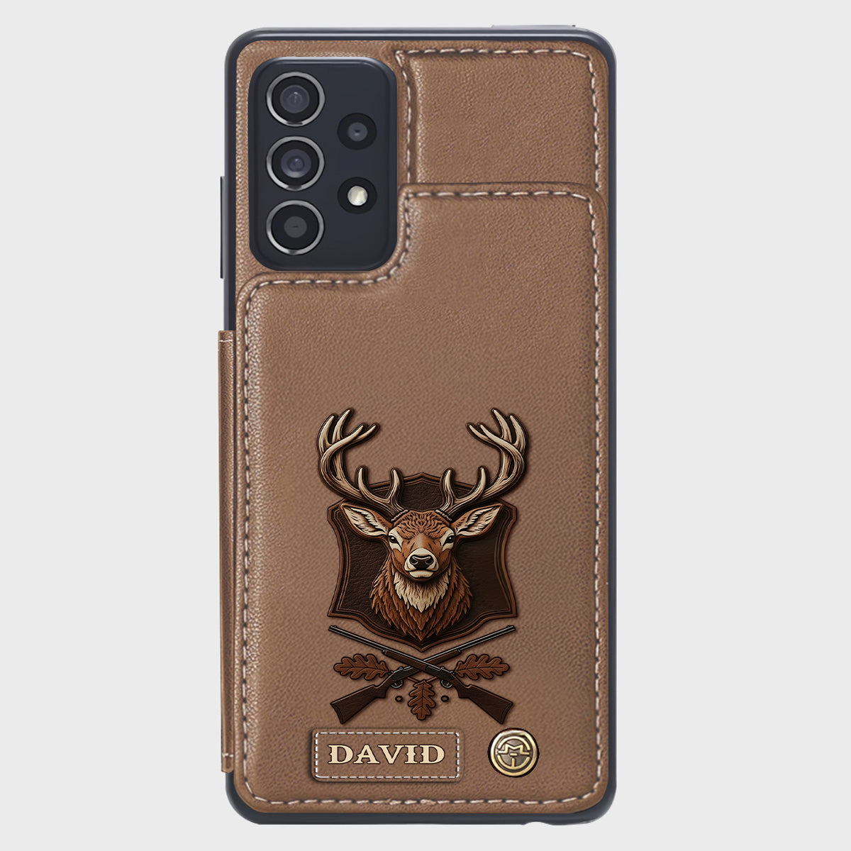 Passionné de chasse - Étui portefeuille personnalisé pour téléphone sur le thème de la chasse