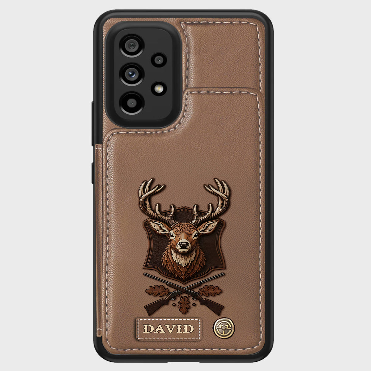Passionné de chasse - Étui portefeuille personnalisé pour téléphone sur le thème de la chasse